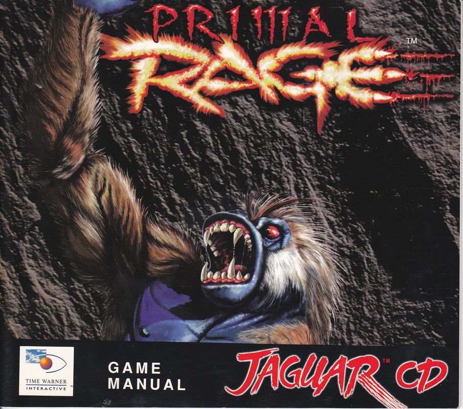 Primal Rage (CD) box art for Jaguar